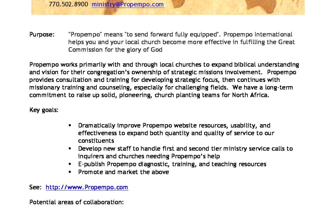 Propempo Info sheet Oct 2012