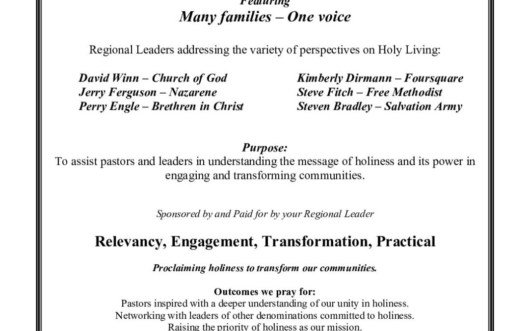 SoCal PastorsDay 2010 Flyer