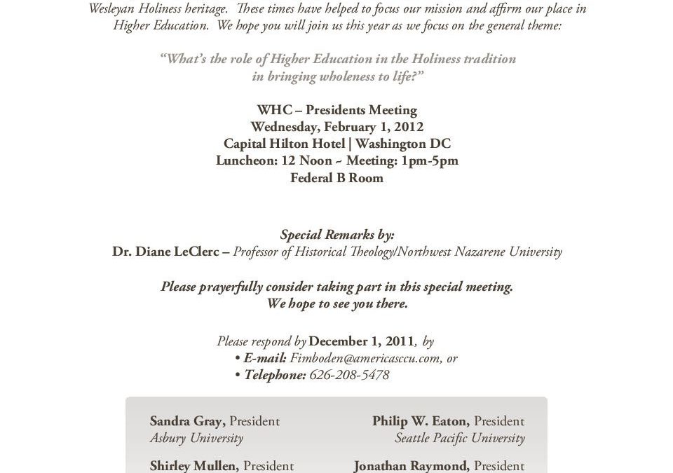 WHC Invitation to Presidents 2012(Inside)